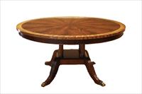 round mahogany breakfast table