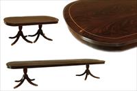 dark mahogany dining table