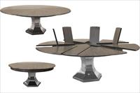 Modern expandable Jupe table