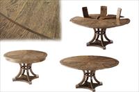expanding round dining table