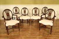 American made mahogany chairs