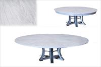 Large Gray Jupe Table