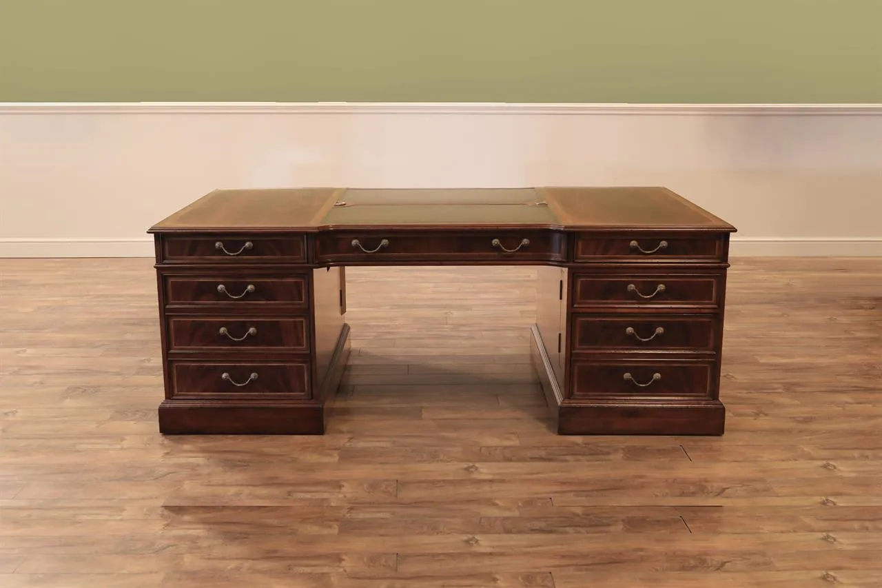 Jonathan Charles Mahogany Partners Desk