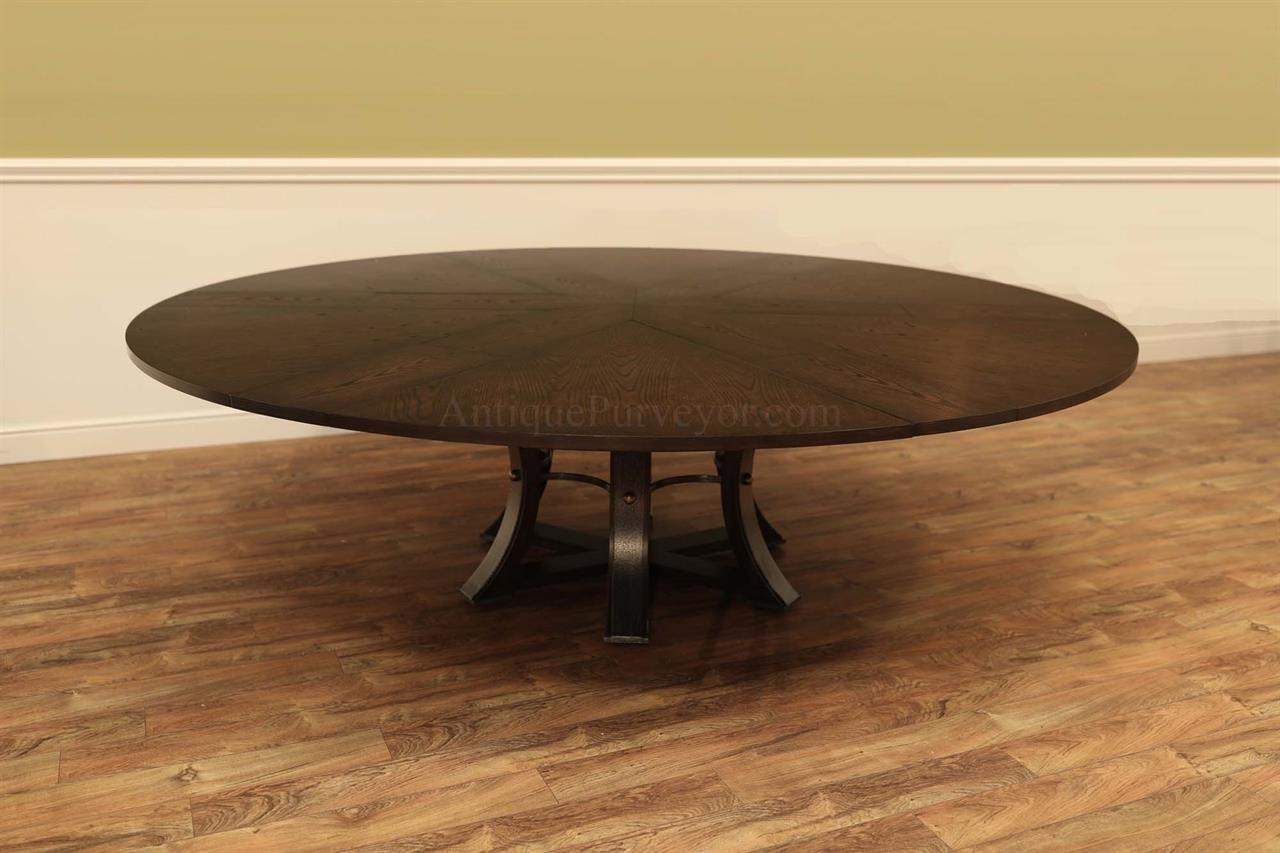 Jupe Dining Table For 12 People, How Big Round Table To Seat 100