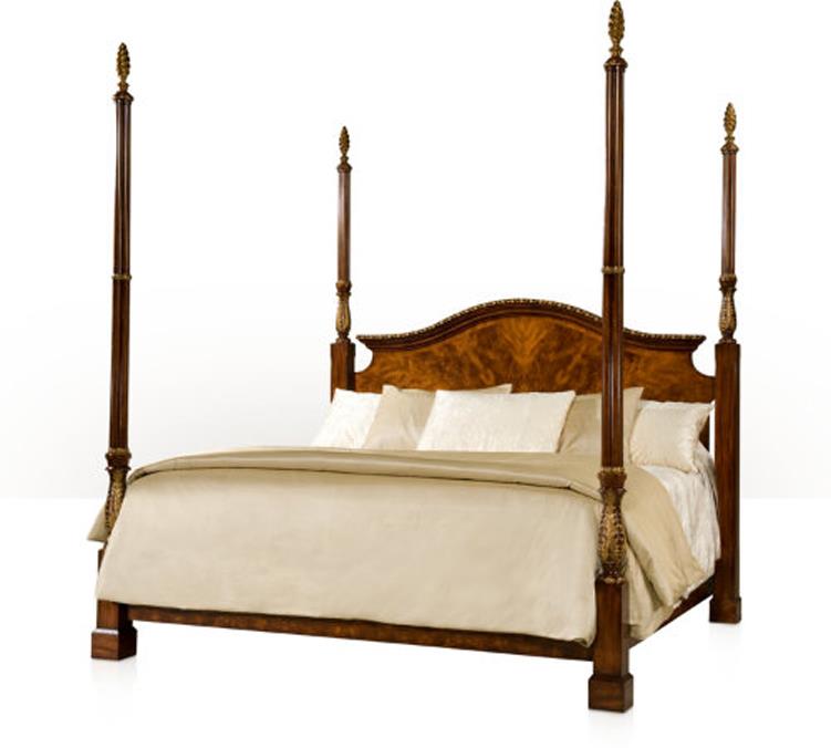 Antique Reion Poster Bed By, Bed Frame Cones