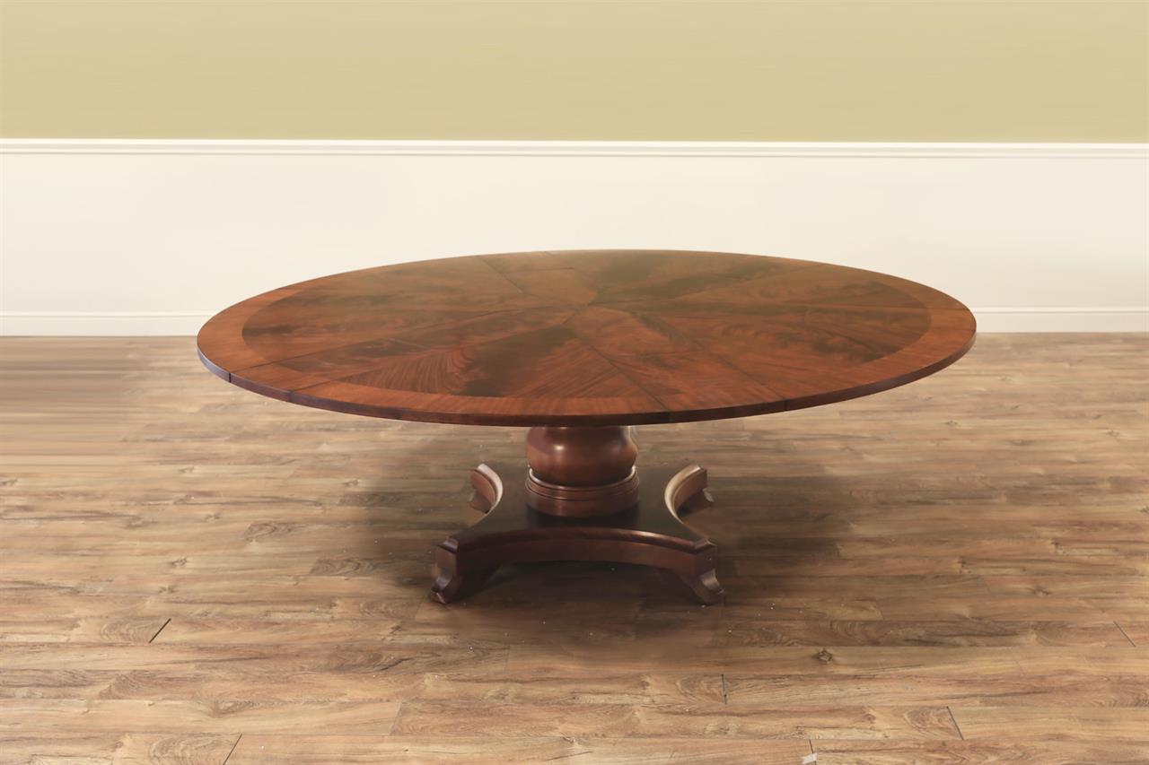 Large mahogany Jupe Table