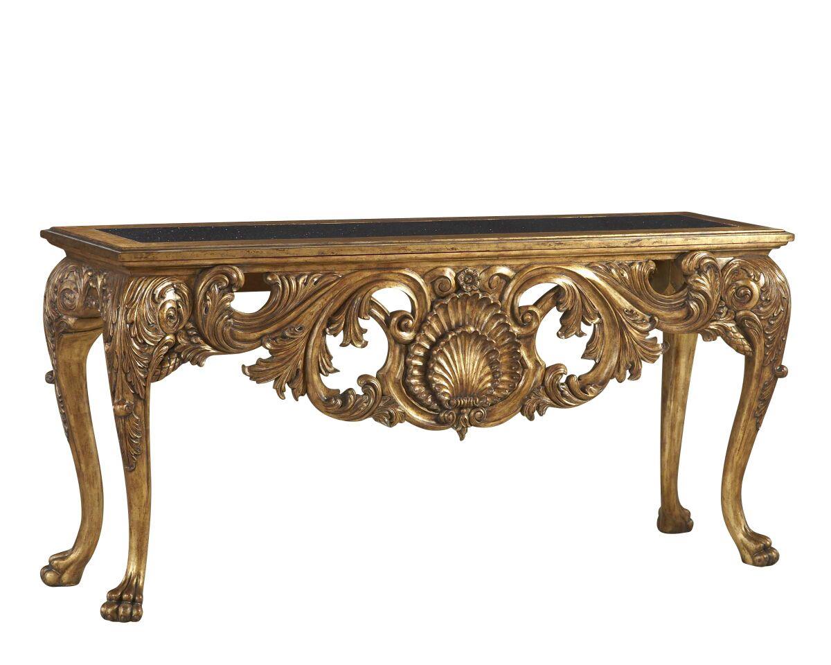 golden hall table