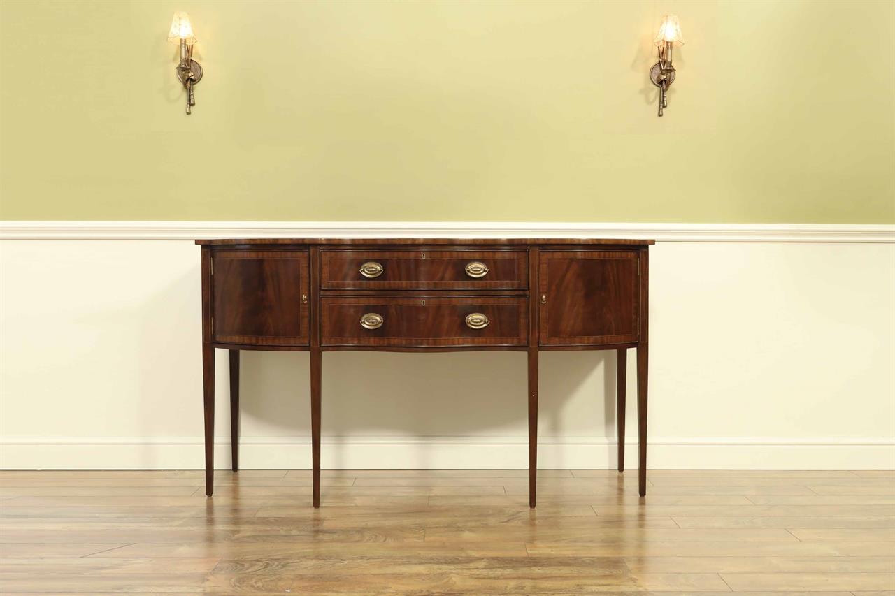 Antique Style Sideboard, Mahogany Dining Room Furniture Sideboard