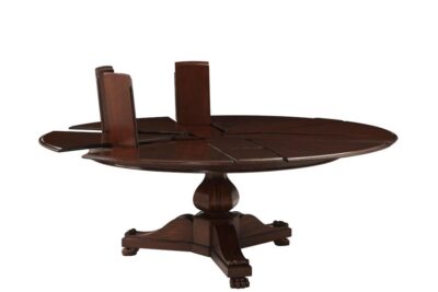 Antique Reproduction Jupe Table with Lion Paw Feet