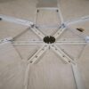 Jupe table with white pigmented oak finish, whitewash white - Image 14