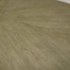 Modern or transitional Jupe table.  82 to 100 inch round to round expanding dining table with self-storing leaves seats 12 - Image 6