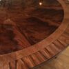 72-inch round mahogany dining table - Image 8