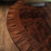 72-inch round mahogany dining table - Image 3