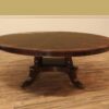 84 Round Dining Table on Traditional Large Birdcage Pedestal ~ Exclusive Design