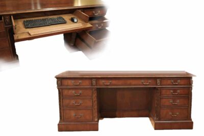 High-end mahogany credenza or computer desk