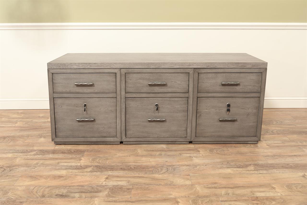 Large Gray Filing Cabinet