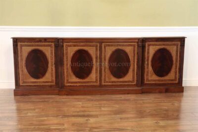 Large mahogany sideboard, 9 feet Long!