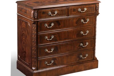 Mahogany file cabinet