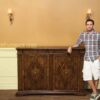 Solid walnut sideboard