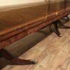 Flame mahogany edging and apron