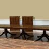 Theodore Alexander Dining Room Table opens to 234 inches and seats 24 people. Brass inlaid Banquet Table - Image 5