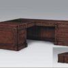 Traditional Office Furniture, Matching Hutch for 3074 Credenza - Image 2