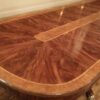 Expansive mahogany dining tables seats 8 12 with two self storing leaves - Image 15