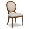 Transitional Round Back Dining Room Side Chairs by Woodbridge Furniture 7068-10-f
