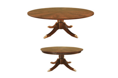 Expandable Round Dining Table