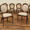 Round Back Dining Chairs with Medium Walnut Finish - Image 12