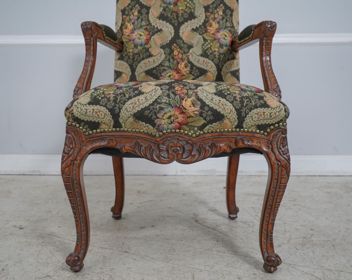 10 French Green Leather Dining Chairs with Ostrich Embossed Leather - Image 38