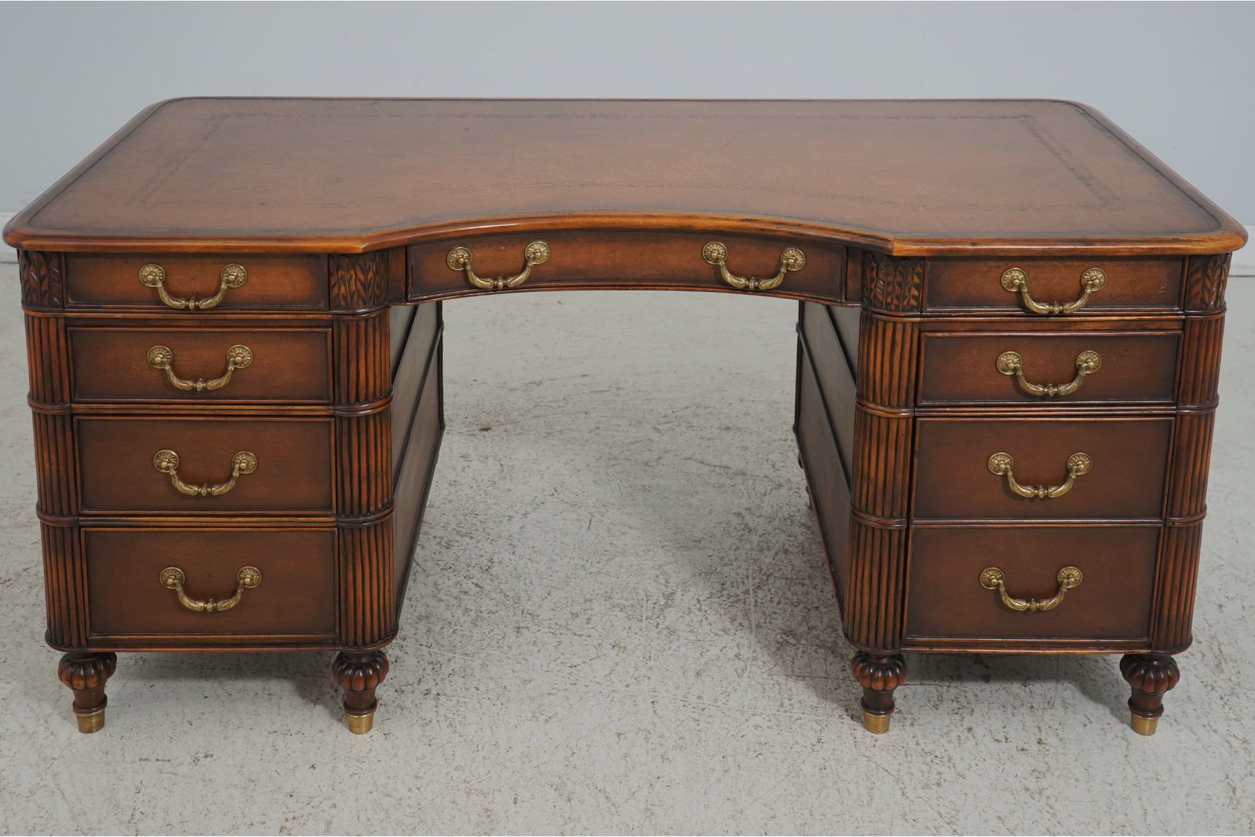 Theodore Alexander Leather Top Desk