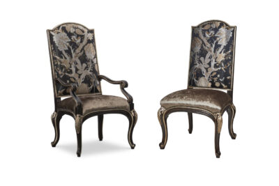 Black Gold Dining Chairs