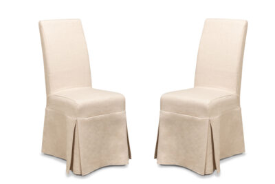 Draped Dining Side Chairs