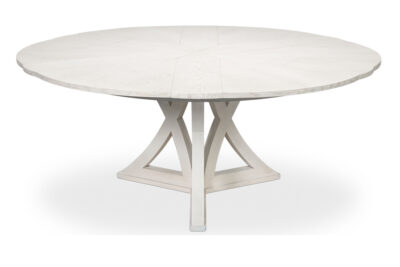 Jupe Table White Oak Table, Seats 4-8 People