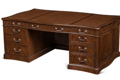 Leather Top Executive Desk