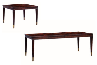 Rectangular Mahogany Table with Leaves