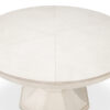 55-70 Modern White Jupe Table on Tulip-Style Pedestal - Image 7