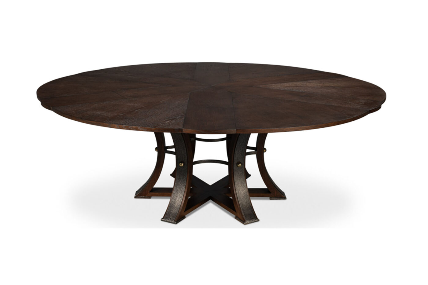66-86 Jupe Dining Table with Dark Walnut Finish - Image 13