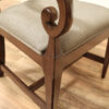Robust Large-Framed Cross-Back Dining Room Chairs - Image 8