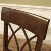 Robust Large-Framed Cross-Back Dining Room Chairs - Image 15