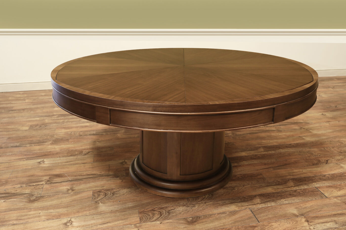 69-91 Fletcher capstan table reproduction with self-storing and self-deploying leaves - Image 4