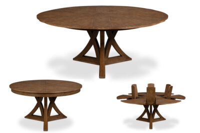 Transitional Jupe Table Leaves