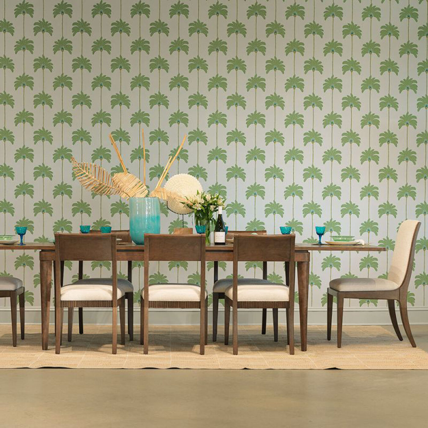 Dining Room Chairs, Modern Wood Back Parsons Chairs - Image 10
