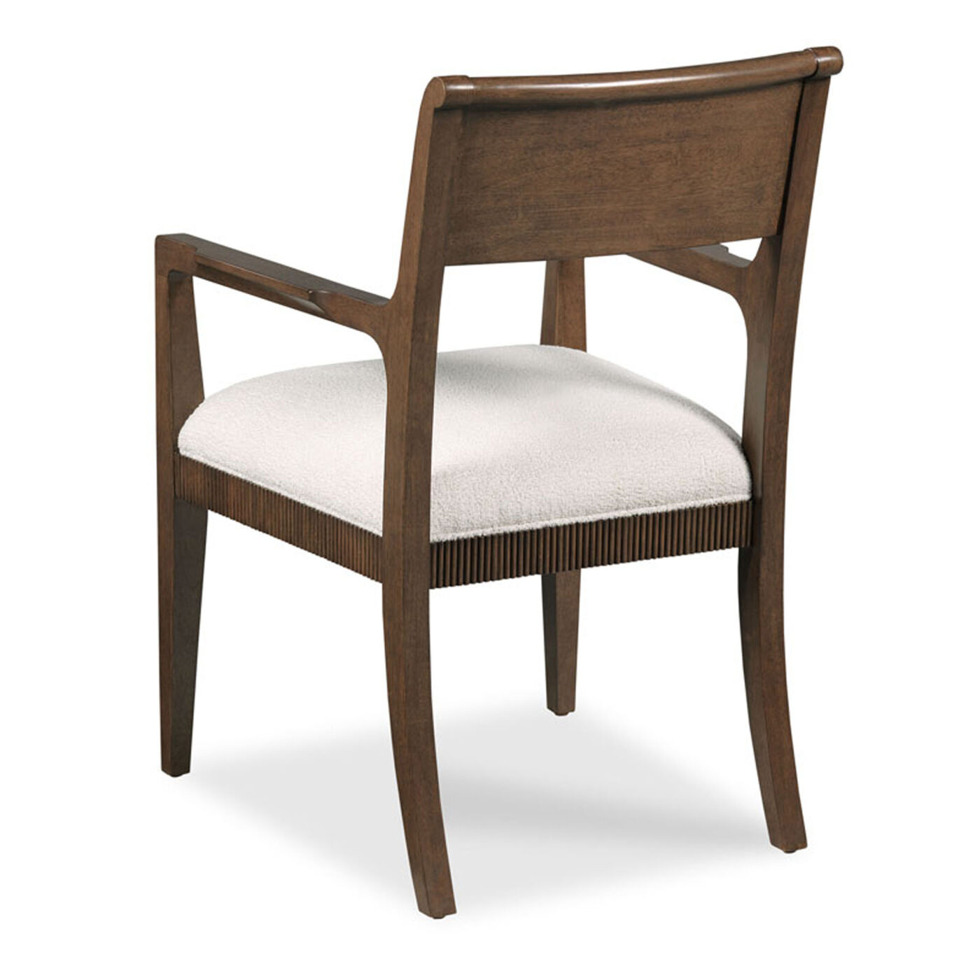 Dining Room Chairs, Modern Wood Back Parsons Chairs - Image 5