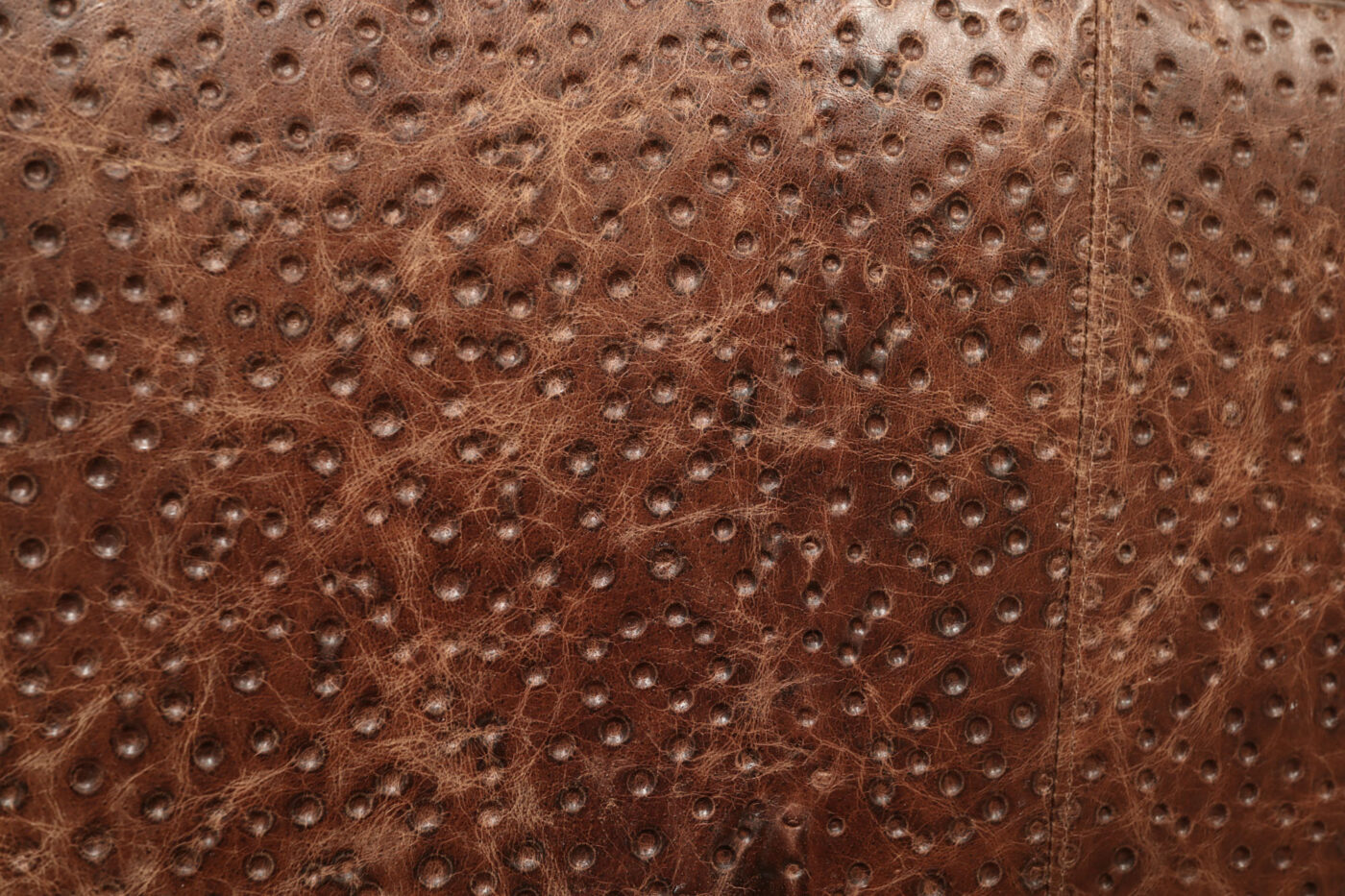 Brown Leather Chair and a Half, Oversized Brown Leather Chair - Image 5