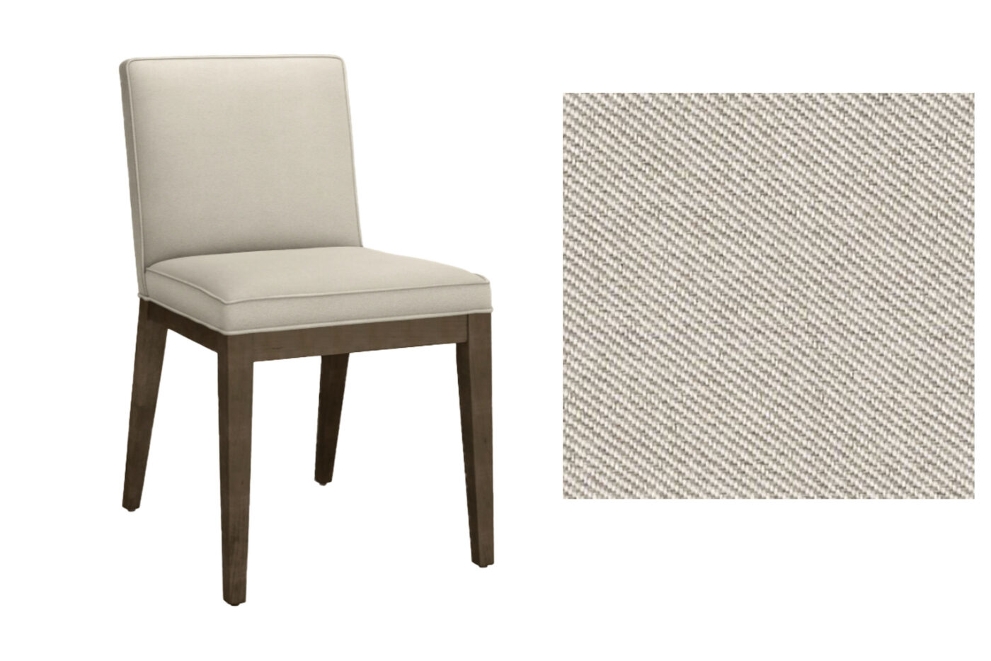 Walnut Parson Chairs