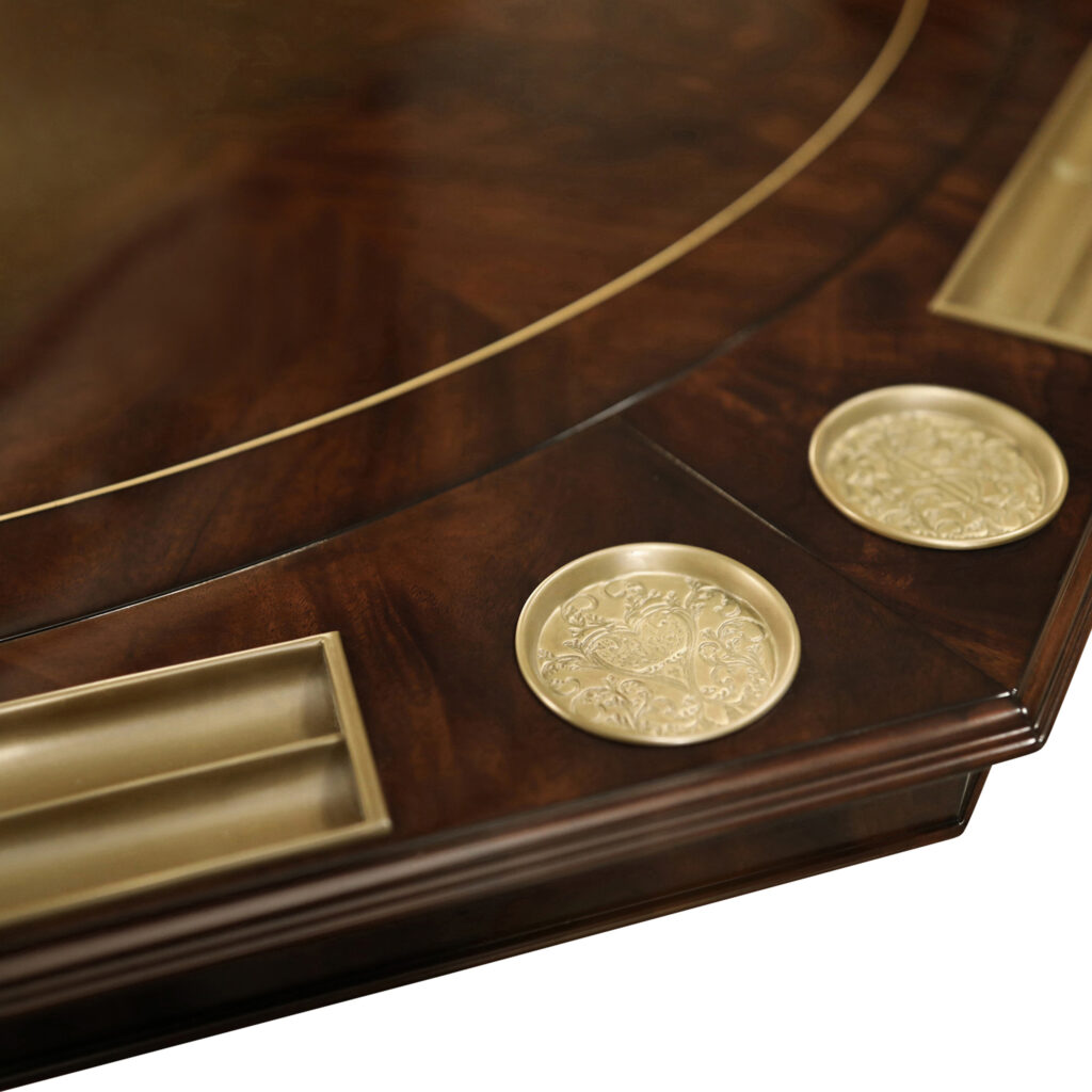 Mahogany Poker Table