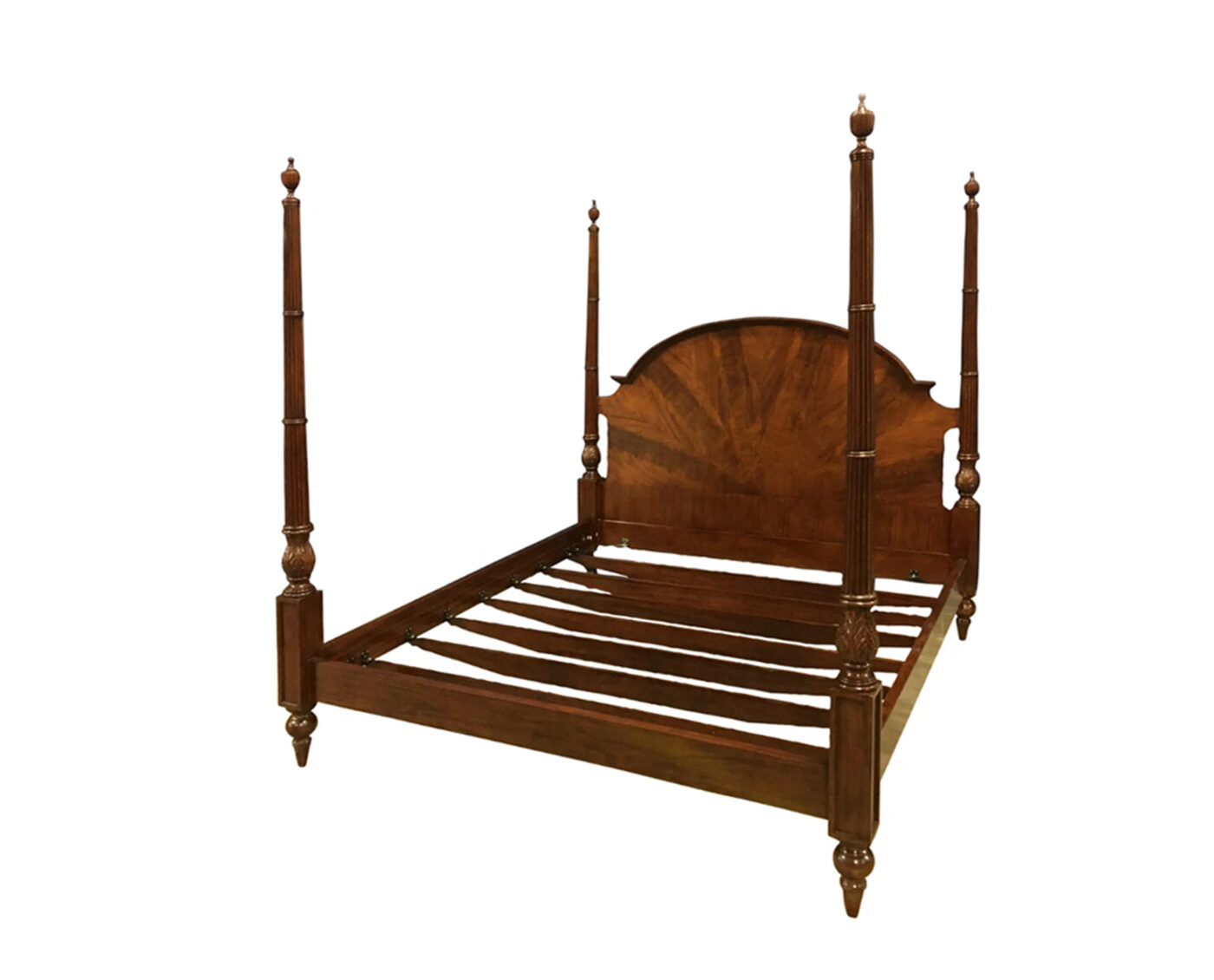 Mahogany Four Poster Bed, Leighton Hall Furniture