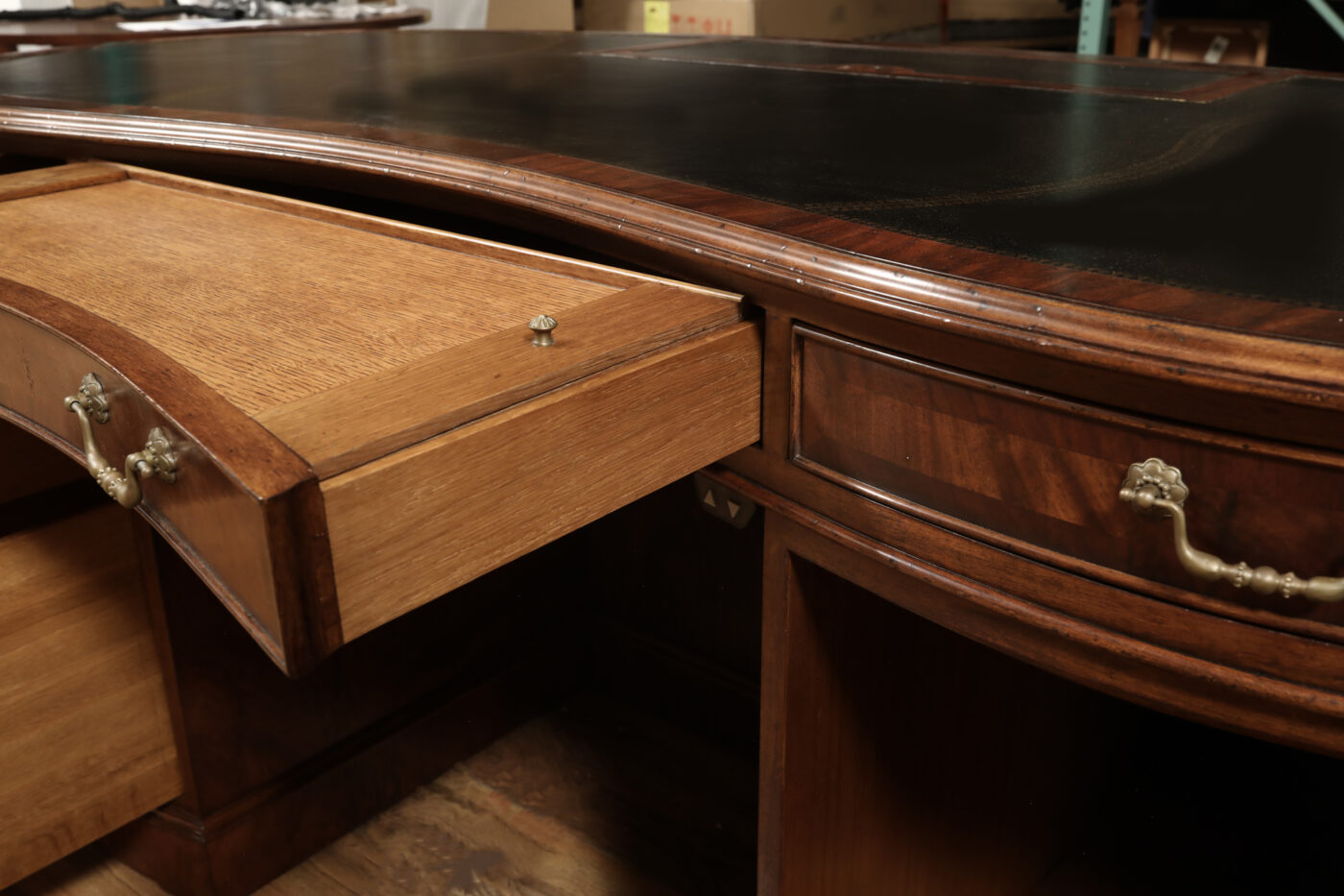 Kidney Shaped Desk with Optional Monitor Lift - Image 15